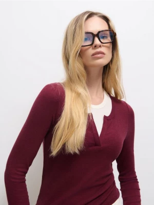 Foto del prodotto Mohito - Blusa a maniche lunghe - maroon