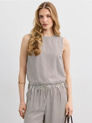 Foto del prodotto Mohito - Blusa a righe - marrone scuro