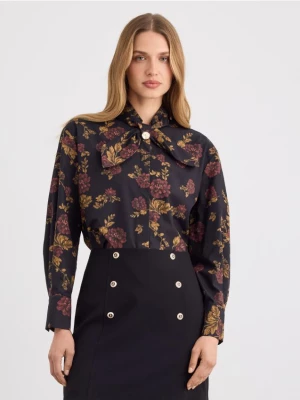 Foto del prodotto Mohito - Blusa allacciata sul collo - nero