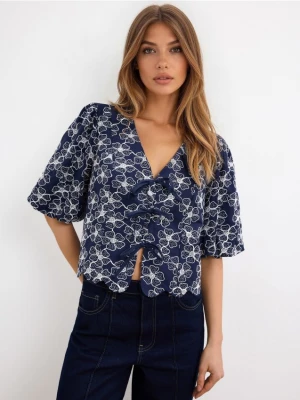 Foto del prodotto Mohito - Blusa con allacciatura - steel blue