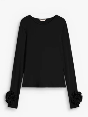 Foto del prodotto Mohito - Blusa con applicazione floreale - nero