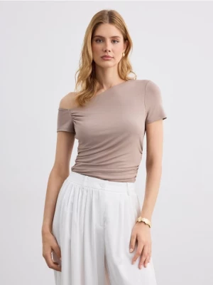 Foto del prodotto Mohito - Blusa con arricciatura - beige