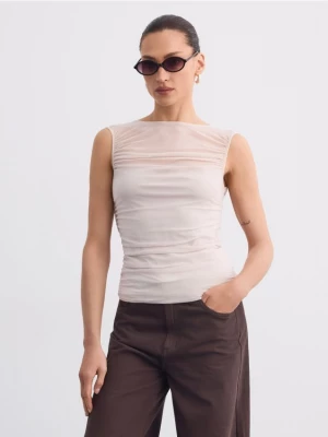 Foto del prodotto Mohito - Blusa con arricciatura - beige