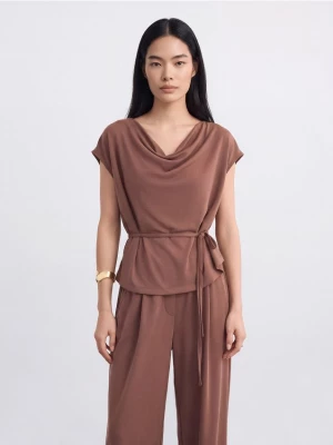 Foto del prodotto Mohito - Blusa con arricciatura - caffè