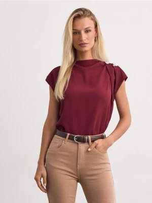 Foto del prodotto Mohito - Blusa con arricciatura - maroon