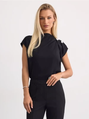 Foto del prodotto Mohito - Blusa con arricciatura - nero