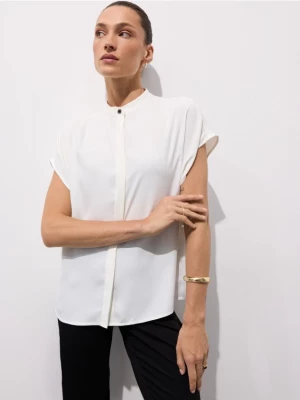Foto del prodotto Mohito - Blusa con colletto rigido - panna