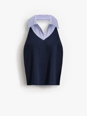 Foto del prodotto Mohito - Blusa con colletto - steel blue