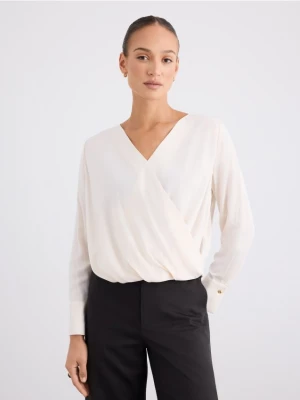 Foto del prodotto Mohito - Blusa con incrocio - panna
