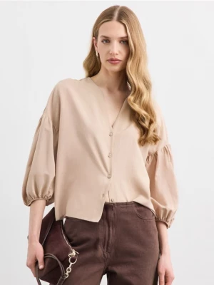Foto del prodotto Mohito - Blusa con maniche a palloncino - beige