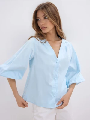 Foto del prodotto Mohito - Blusa con maniche a palloncino - blu pallido
