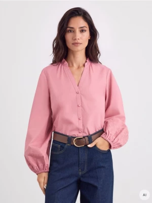 Foto del prodotto Mohito - Blusa con maniche a palloncino - rosa cipria