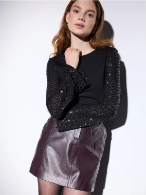 Foto del prodotto Mohito - Blusa con paillette - nero