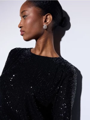 Foto del prodotto Mohito - Blusa con paillette - nero
