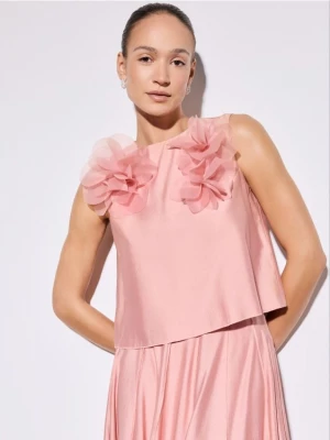 Foto del prodotto Mohito - Blusa con stampa farfalle - rosa cipria