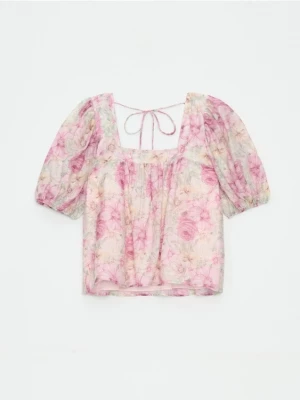 Foto del prodotto Mohito - Blusa in misto lyocell - rosa cipria