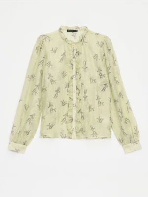 Foto del prodotto Mohito - Blusa in misto lyocell - verde pallido