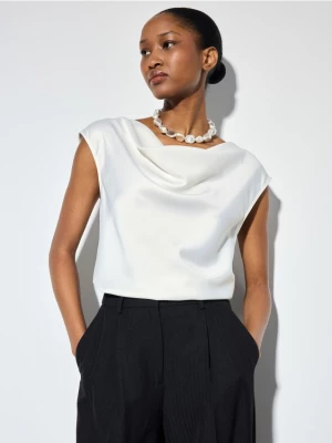 Foto del prodotto Mohito - Blusa in raso - panna
