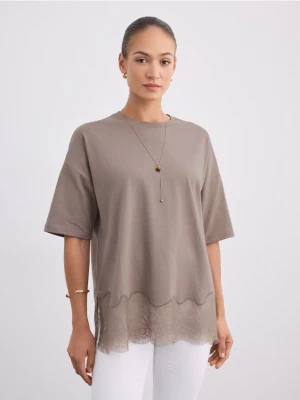 Foto del prodotto Mohito - Blusa leggera con pizzo - beige