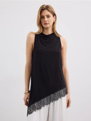 Foto del prodotto Mohito - Blusa leggera con pizzo - nero