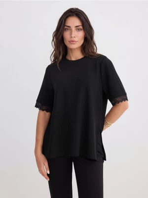 Foto del prodotto Mohito - Blusa leggera con pizzo - nero