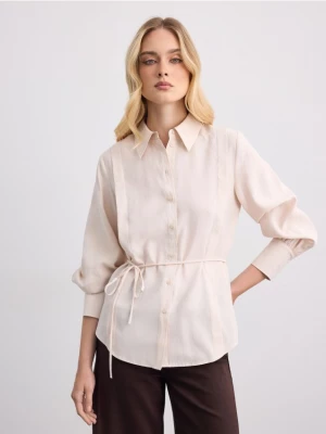 Foto del prodotto Mohito - Camicia con allacciatura - beige