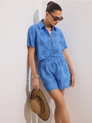 Foto del prodotto Mohito - Camicia con dettagli ricamati - blu