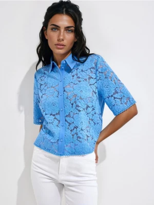 Foto del prodotto Mohito - Camicia con pizzo - azzurro