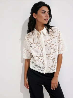 Foto del prodotto Mohito - Camicia con pizzo - bianco