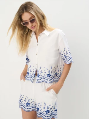Foto del prodotto Mohito - Camicia in misto cotone - bianco