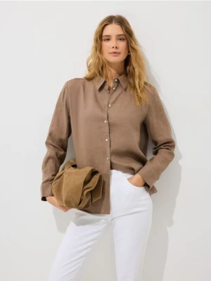 Foto del prodotto Mohito - Camicia in misto lino - caffè