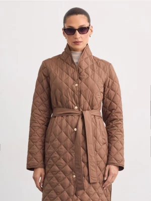 Foto del prodotto Mohito - Cappotto trapuntato con cintura da allacciare in vita - marrone