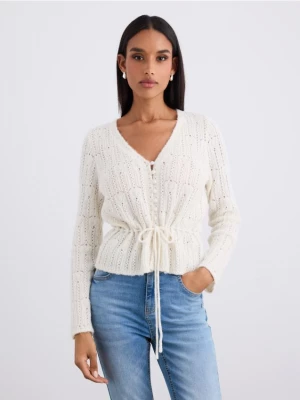 Foto del prodotto Mohito - Cardigan allacciato - panna