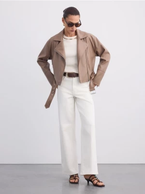 Foto del prodotto Mohito - Giacca biker - beige
