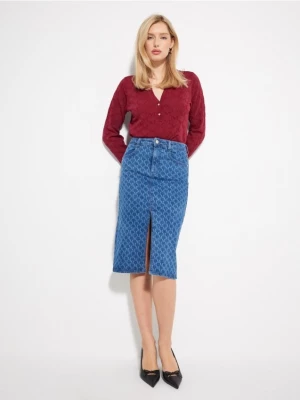 Foto del prodotto Mohito - Gonna midi in denim - steel blue