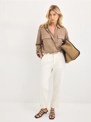 Foto del prodotto Mohito - Jeans con cintura - panna