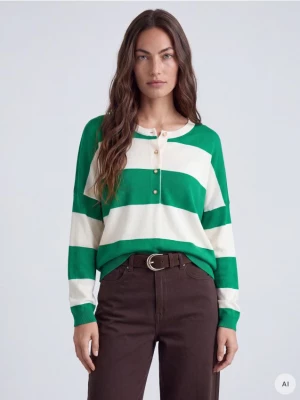 Foto del prodotto Mohito - Maglione con bottoni - verde fresco