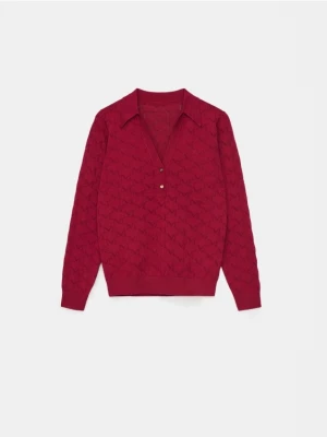 Foto del prodotto Mohito - Maglione con scollo a V - maroon