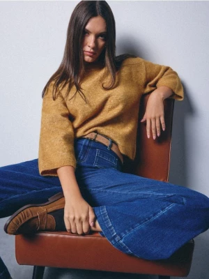 Foto del prodotto Mohito - Maglione in misto lana di alpaca - marrone dorato