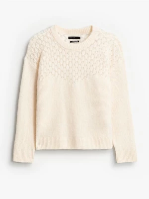 Foto del prodotto Mohito - Maglione in misto lana di alpaca - panna