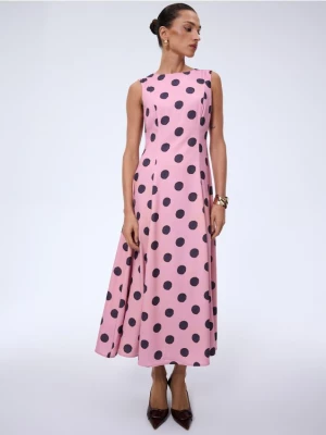 Foto del prodotto Mohito - Maxi abito a pois - rosa cipria