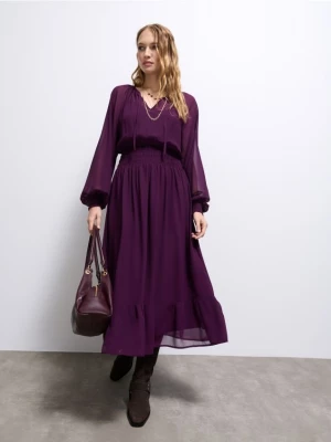 Foto del prodotto Mohito - Maxi abito in chiffon - viola scuro