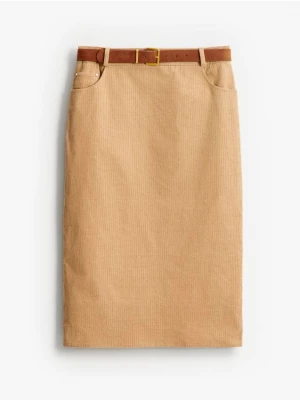 Foto del prodotto Mohito - Midi skirt with belt - beige