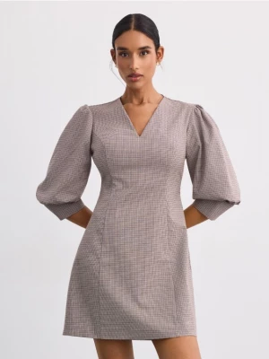 Foto del prodotto Mohito - Mini abito a quadri - beige