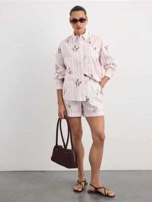 Foto del prodotto Mohito - Pantaloncini con dettagli ricamati - rosa pastello