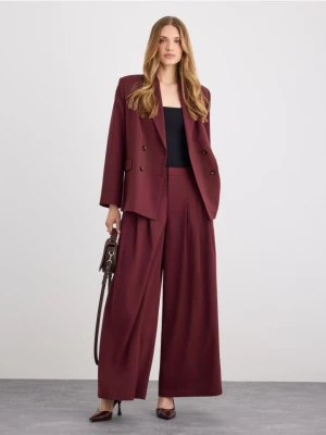 Foto del prodotto Mohito - Pantaloni a vita alta con gamba larga - maroon