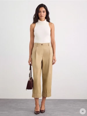 Foto del prodotto Mohito - Pantaloni con gambe risvoltate - beige