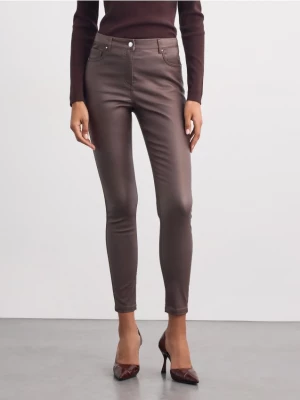 Foto del prodotto Mohito - Pantaloni skinny cerati - marrone scuro
