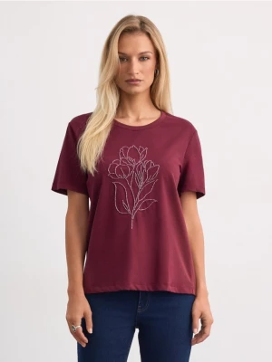 Foto del prodotto Mohito - T-shirt in cotone con stampa - maroon