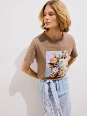 Foto del prodotto Mohito - T-shirt stampata - caffè